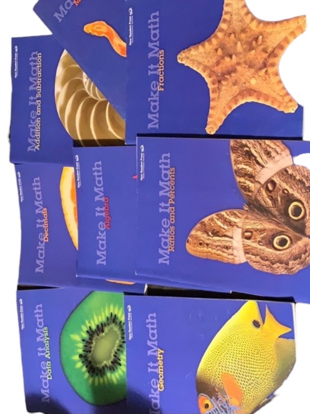 SALE!! Make it math workbooks homeschooling.   8